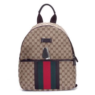 GG Canvas Backpack