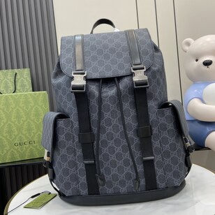 GG Black large backpack