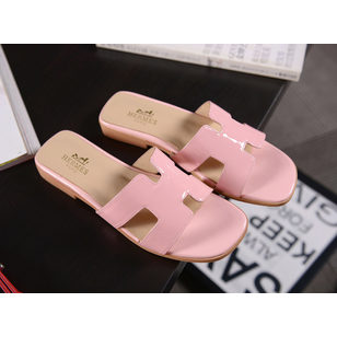 pink patent leather slipper