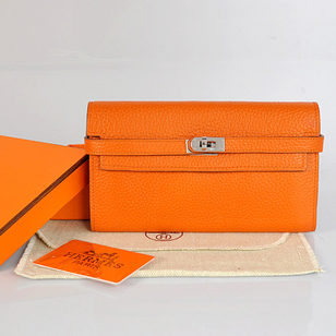 Kelly Long Wallet Orange