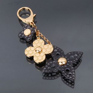 Rock Flower Bag Charm