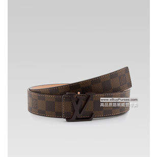 LV Initiales Damier Ebene Belt