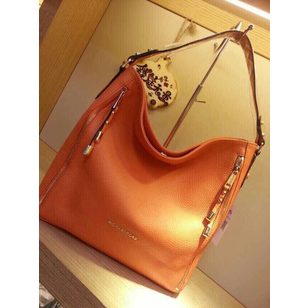 Togo leather hobo bag