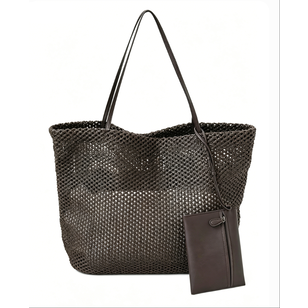 The Row Barn Raffia Tote