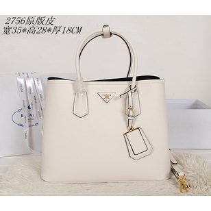 Original saffiano leather double bag