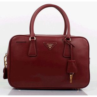 Saffiano Leather Top Handle Bag