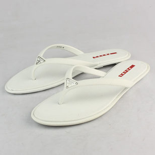 White Flip Flop Slipper