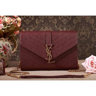 V stitching flap bag