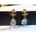 Chanel Water Drop Diamond Earrings