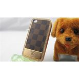 Louis Vuitton Damier Ebene with Rhinestone Iphone Cover