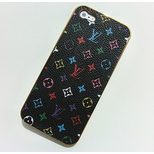 Louis Vuitton Monogram Multicolor Canvas iphone 5 Case Cover(Gold)