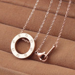 Cartier Rose Gold Single Loop Pendant Necklace