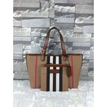 Burberry Classic check canvas tote bag