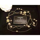 Chanel Shinning balls with pearls long necklace