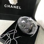 Chanel tassel box clutch