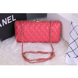 Chanel Original Leather Chain Edge Clutch