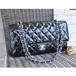 Chanel Patent leather flap bag