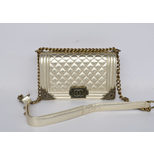 Chanel Quilting Leather Ley Boy Flap Bag