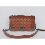 Chanel Leather vintage flap bag