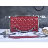 Chanel Metal chain leather flap bag