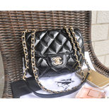 Chanel Quilting leather flap chain shoulder bag