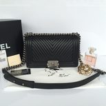 Chanel Original leather V shape quilting flap bag