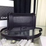 Chanel Original lizard pattern leather flap bag