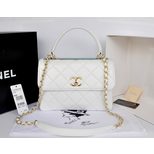 Chanel Original leather flap handle bag