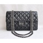 Chanel Reissue Gunmetal Chain Bag Lamb Skin Leather