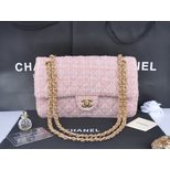 Chanel Tweed classic flap bag