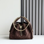 Chanel 25 SMALL HANDBAG suede