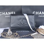 Chanel Black leather flap bag