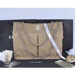 Chanel Beige nylon tote