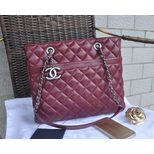 Chanel Quilting leather tote bag