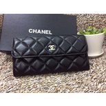 Chanel Lamb skin leather wallet