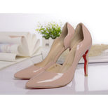 Christian Louboutin patent leather point head pump