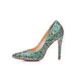 Christian Louboutin Multiple color rhinestone pump