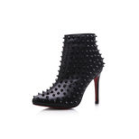 Christian Louboutin Leather rivet ankle boots