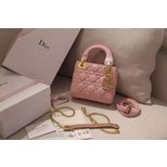 Dior Mini Lady Dior original lambskin leather