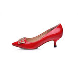 Dior Red patent leather pointed head pump