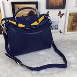 Fendi Regular Peekaboo Medium Tote Bag Royal