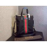 Gucci Fabric briefcase handle bag