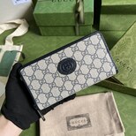 Gucci GG supreme long wallet