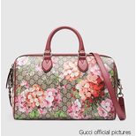 Gucci blooms GG supreme top handle bag