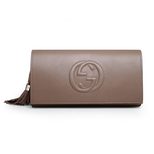 Gucci leather clutch