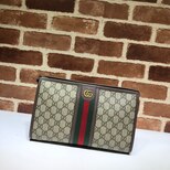 Gucci Ophidia Toiletry Pouch GG coated canvas large