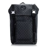 Gucci Black GG PVC Back Pack