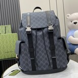 Gucci GG Black large backpack