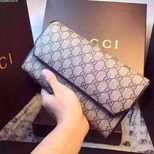 Gucci Bill fold long wallet clutch LB