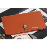 Hermes Dogon Combined Wallet Brown